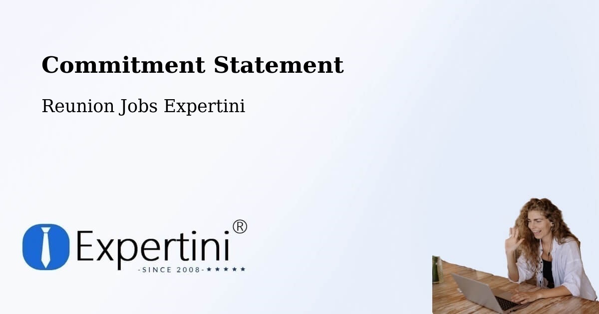 Corporate Commitment – Canal Du Brûlé - Reunion Jobs Expertini